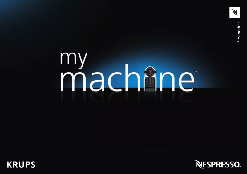 Page 1 de la notice Manuel utilisateur Nespresso Inissia C40