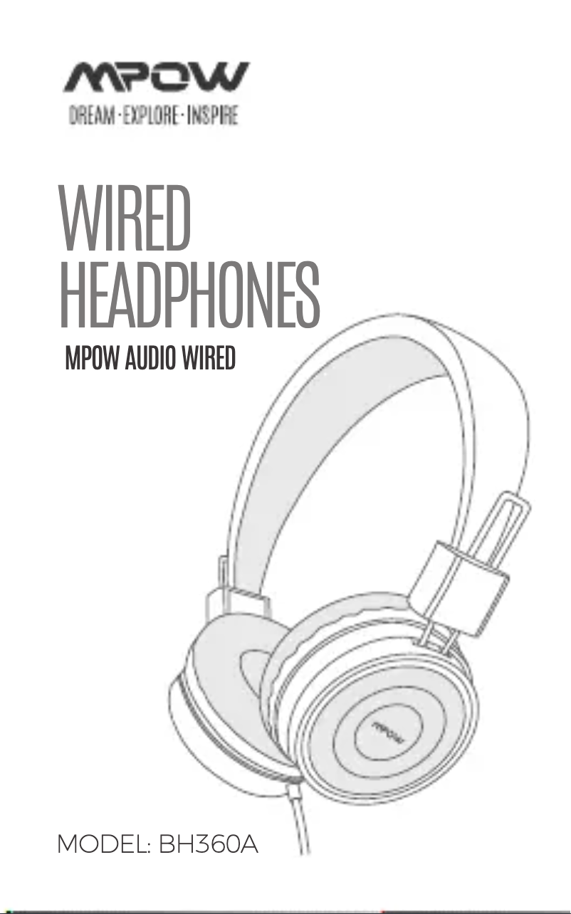 Página 1 del manual Manual de usuario Mpow BH360A