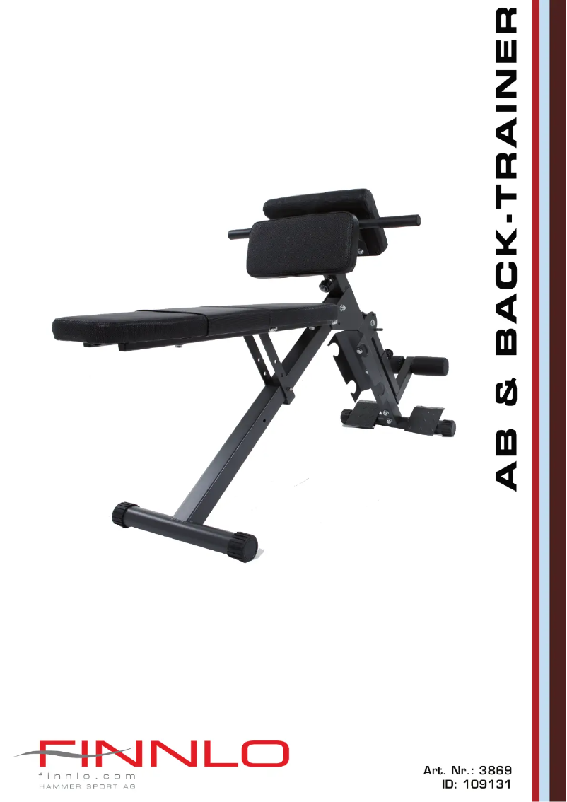 Page 1 de la notice Manuel utilisateur Finnlo Ab&Back