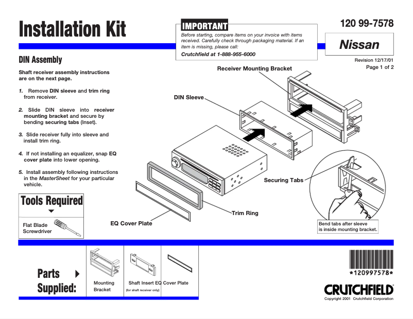 Página 1 del manual Manual de usuario Metra 99-7578