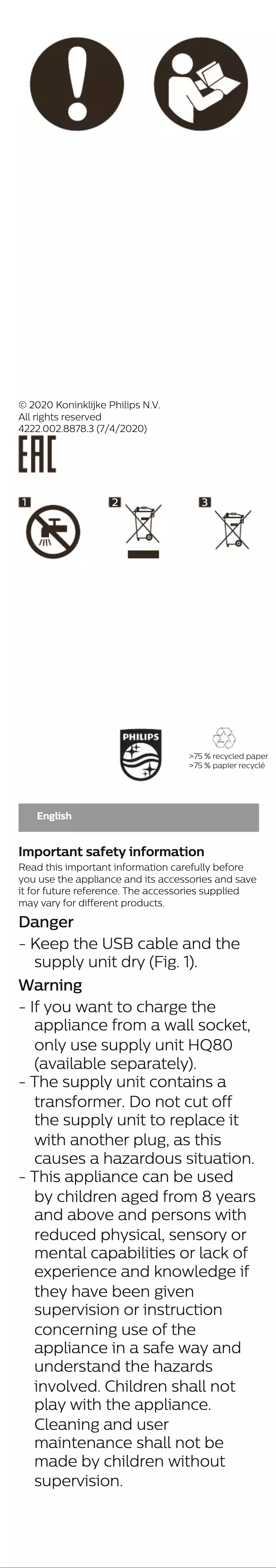 Image de la première page du manuel de l'appareil Series 1000 BT1216