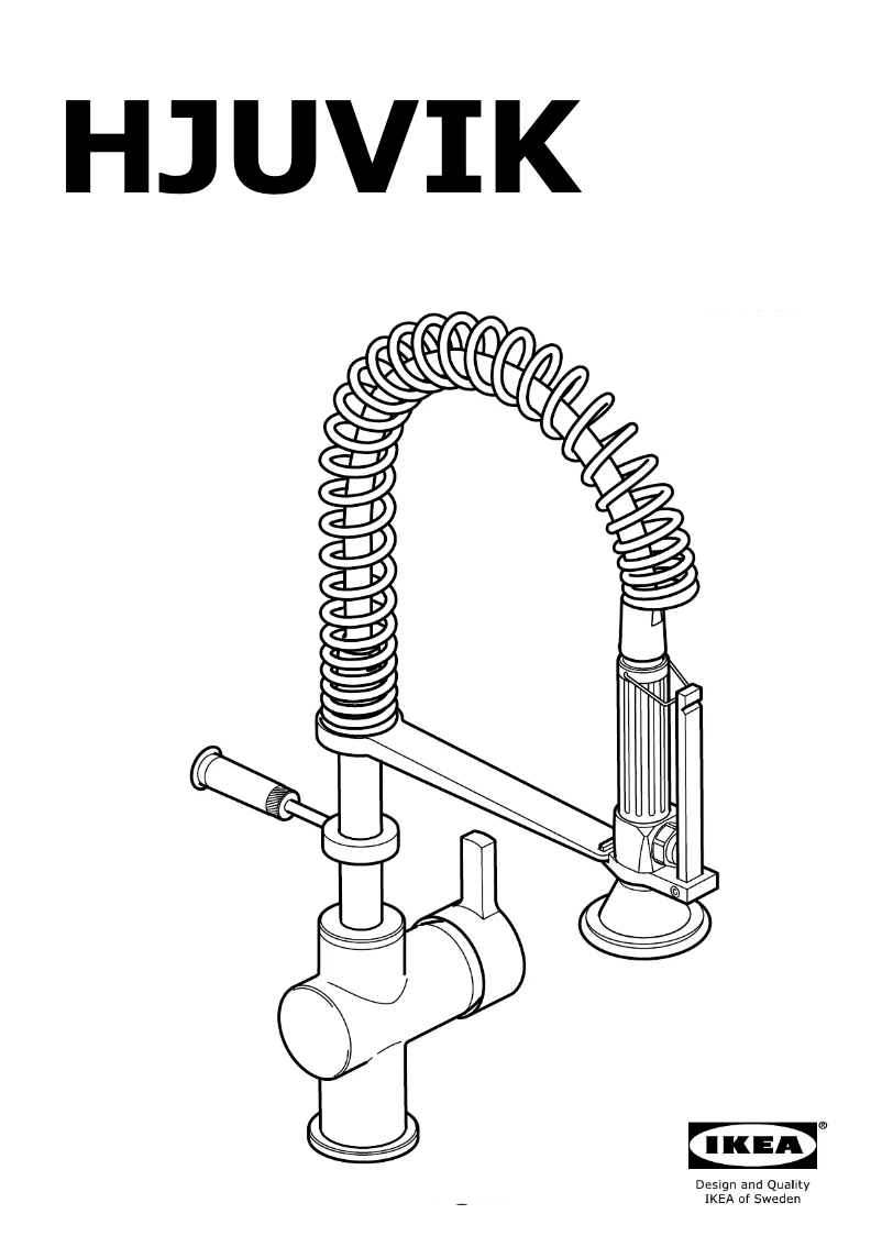 Image de la première page du manuel de l'appareil HJUVIK