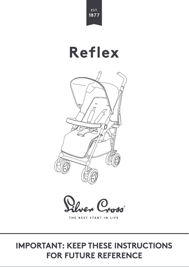 Page 1 de la notice Manuel utilisateur Silver Cross Reflex