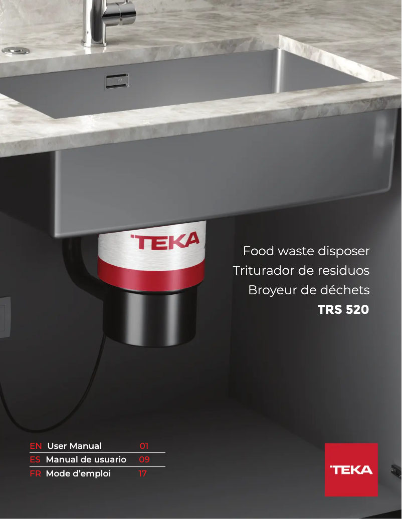 Image de la première page du manuel de l'appareil TRS 520