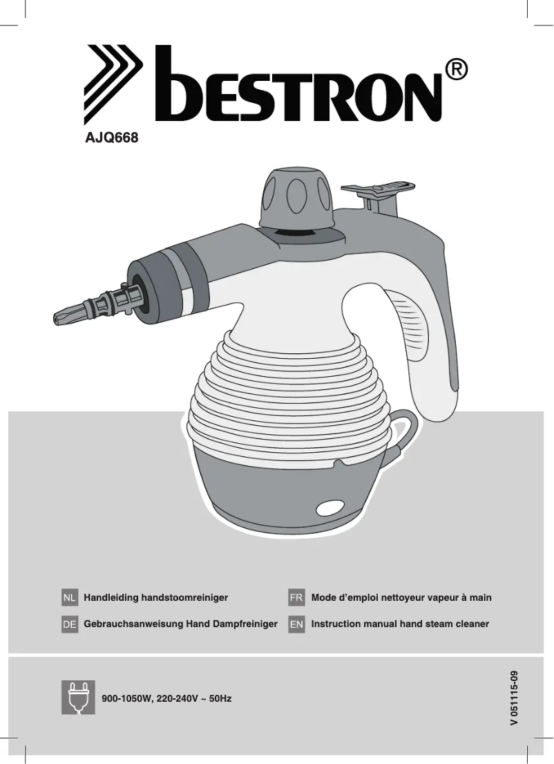 Page n°1 - Manuel utilisateur Bestron AJQ668