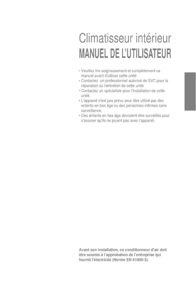 Image de la première page du manuel de l'appareil LS-H126PDC0