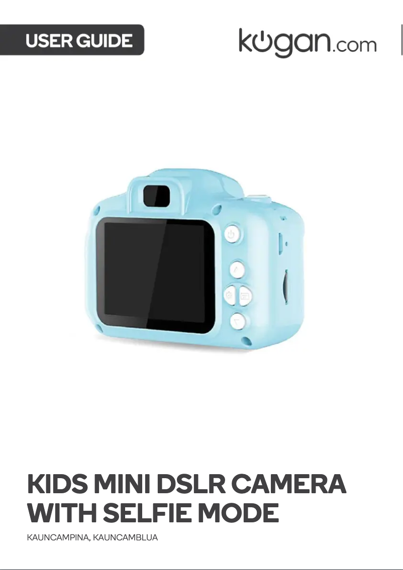 Page n°1 - Manuel utilisateur Kogan KAUNCAMBLUA