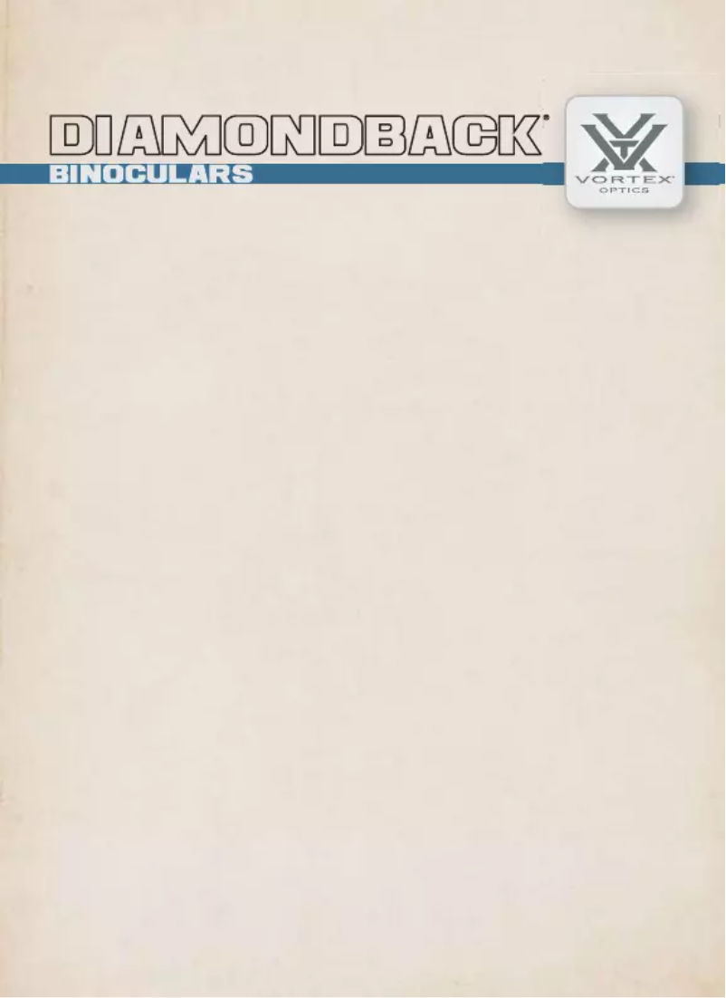Page n°1 - Manuel utilisateur Vortex Diamondback 10x50