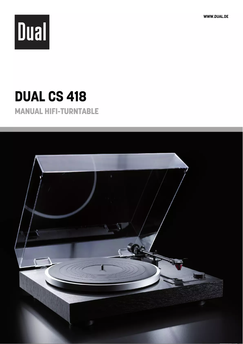 Page n°1 - Brochure Dual CS 418