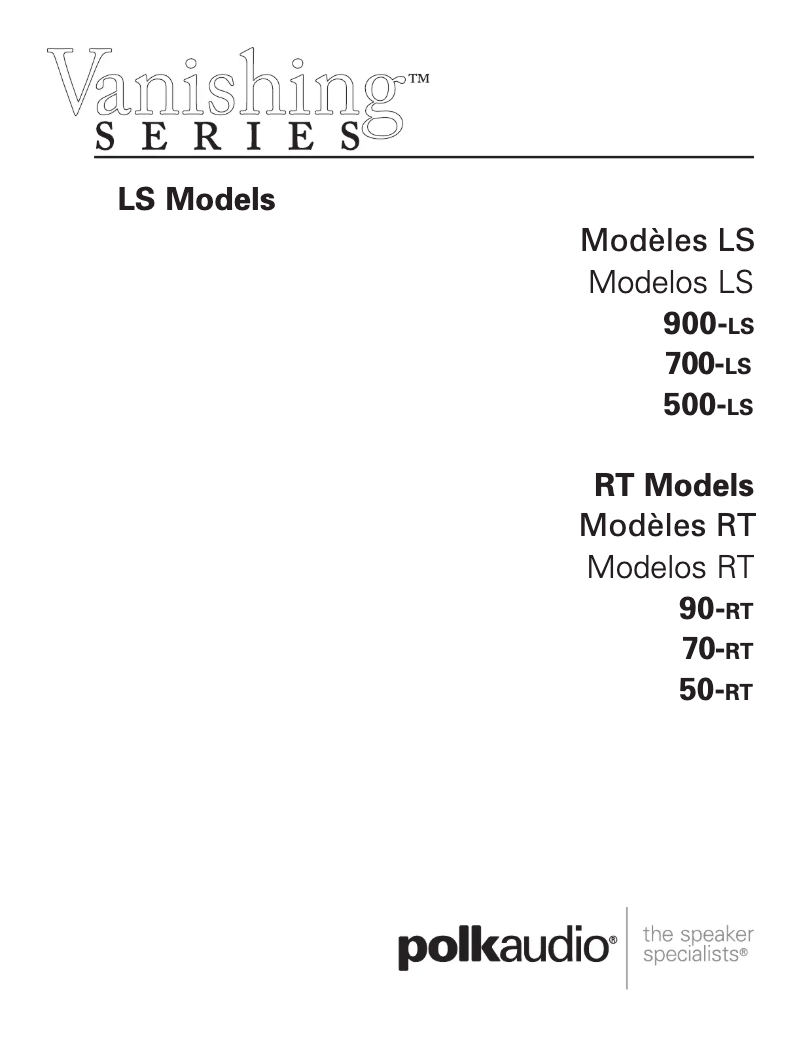 Image de la première page du manuel de l'appareil PSW505