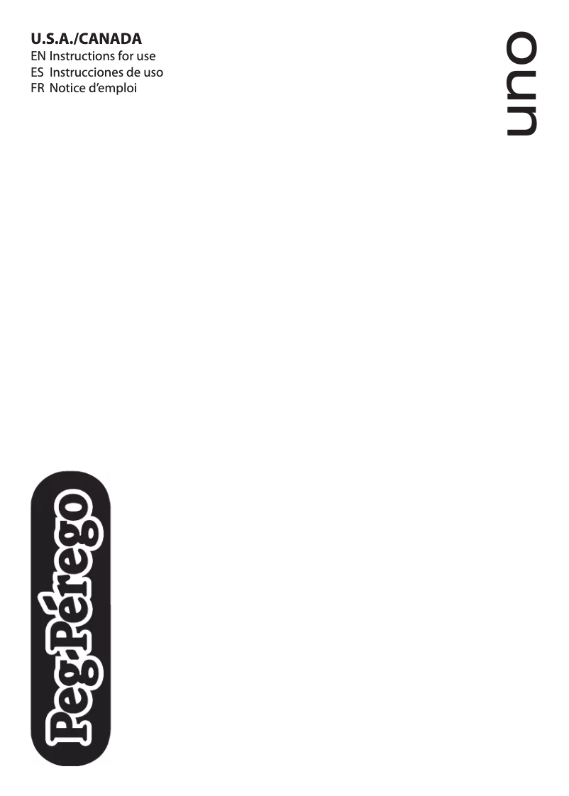 Image de la première page du manuel de l'appareil Uno