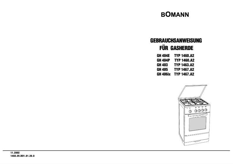 Image de la première page du manuel de l'appareil GH 486