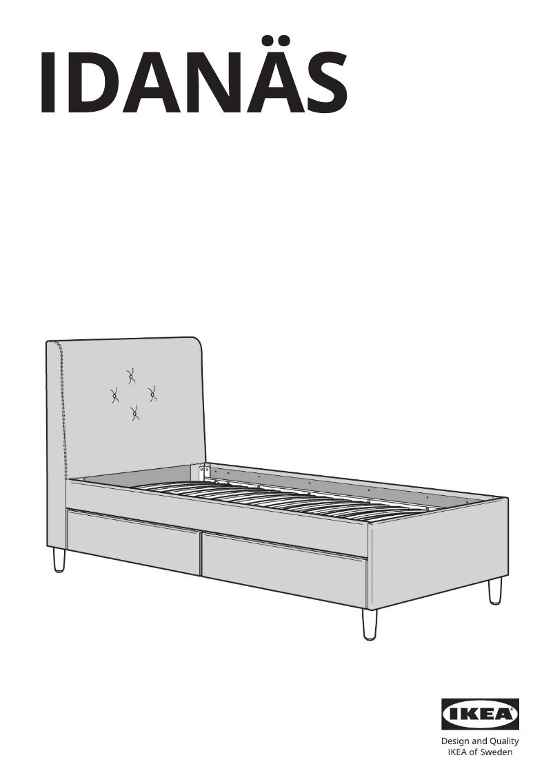 Image de la première page du manuel de l'appareil IDANÄS 104.596.20