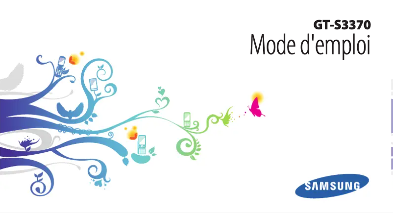 Page n°1 - Manuel utilisateur Samsung GT-S3370