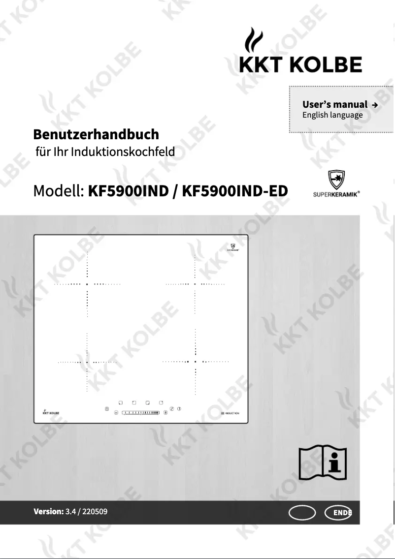 Page n°1 - Manuel utilisateur KKT Kolbe KF5900IND-ED
