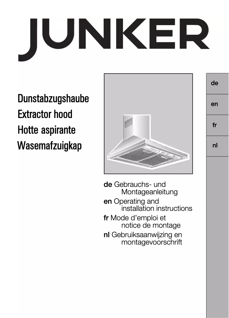 Image de la première page du manuel de l'appareil JD69WS50