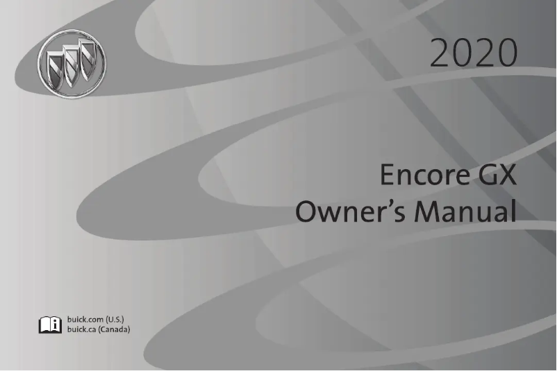 Page 1 de la notice Manuel utilisateur Buick Encore GX (2023)