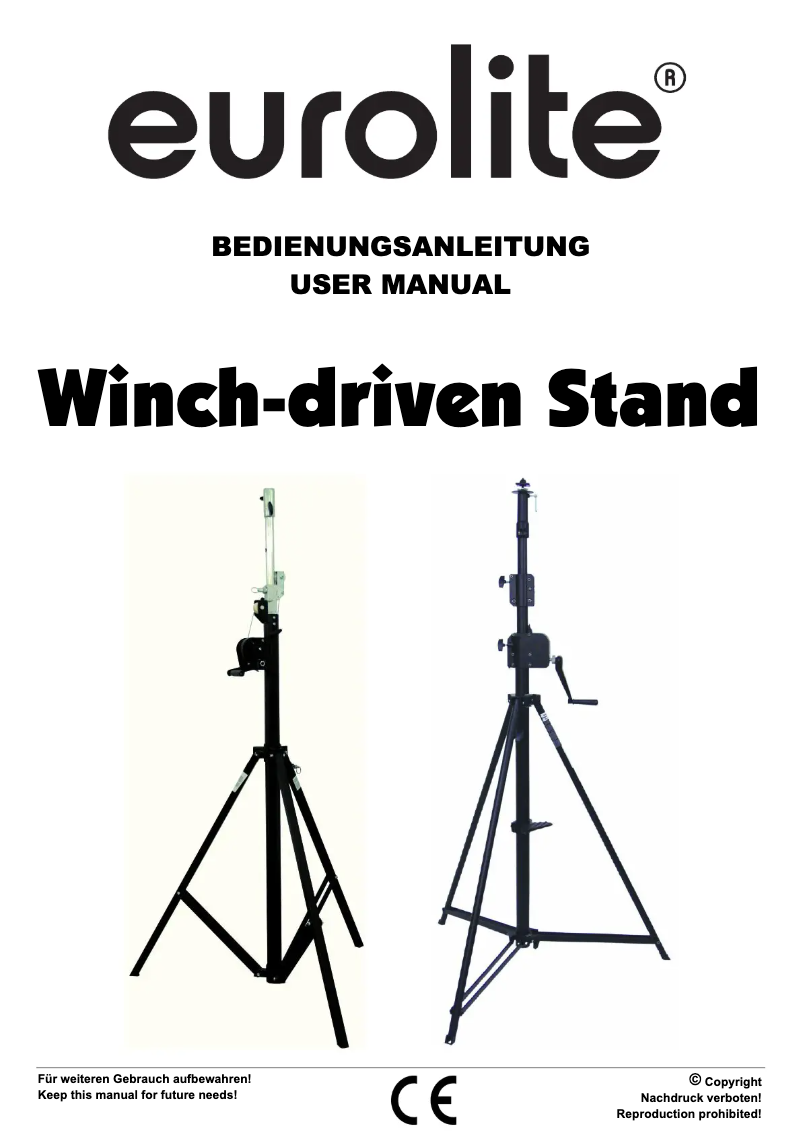 Page 1 de la notice Manuel utilisateur Eurolite STW-370S