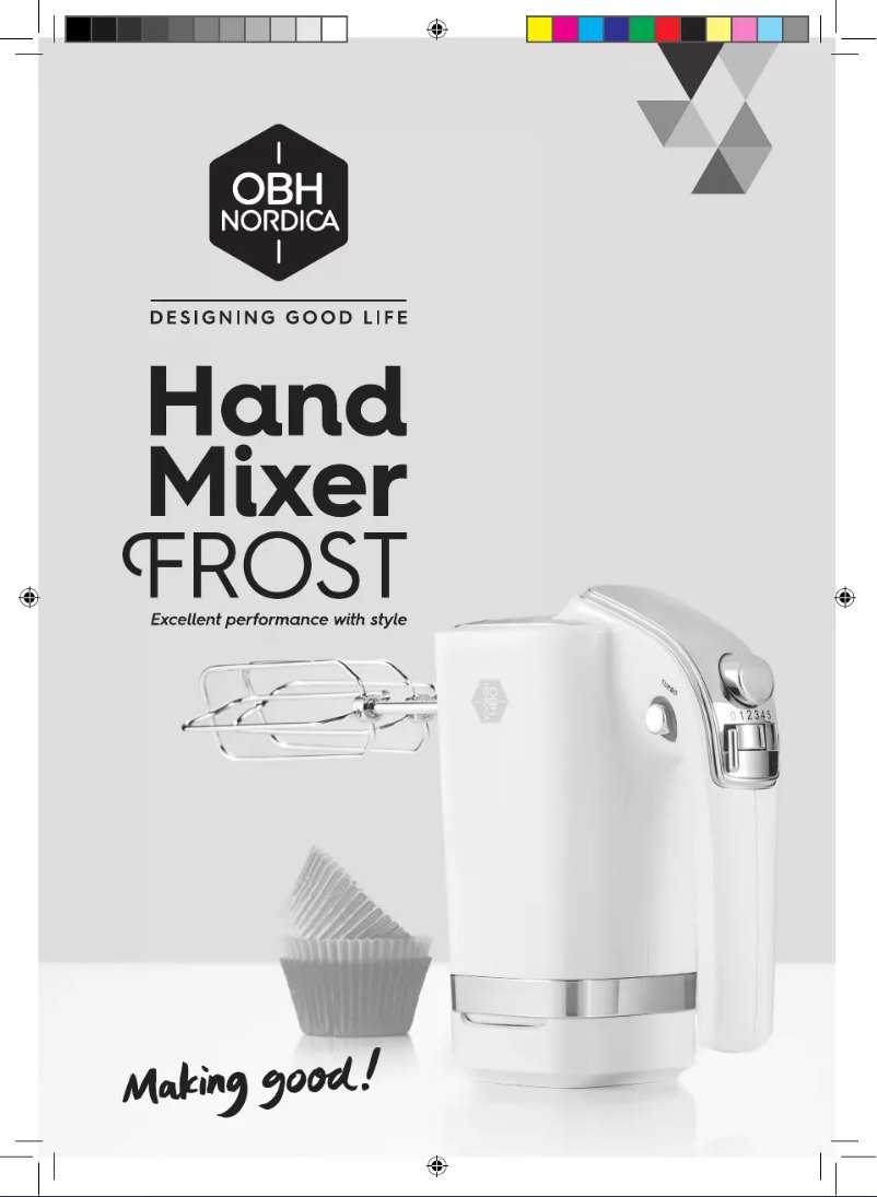 Page n°1 - Manuel utilisateur OBH Nordica Frost 6782