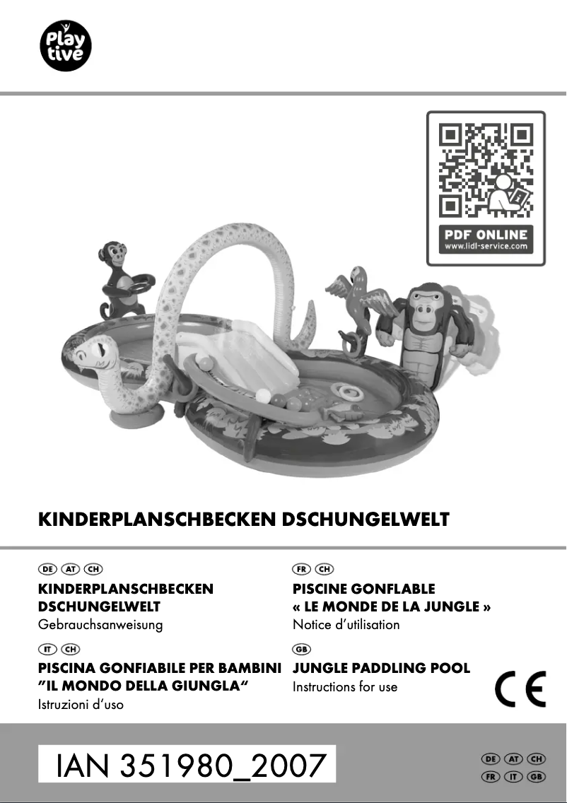 Imagen de la primera página del manual del dispositivo IAN 351980