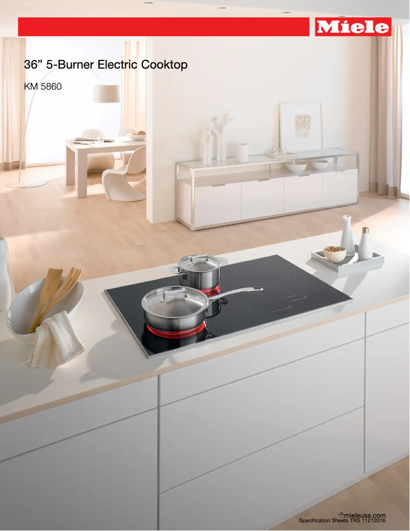 Image de la première page du manuel de l'appareil KM 5860