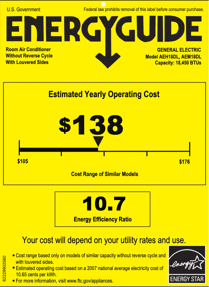 Image de la première page du manuel de l'appareil AEM18DL