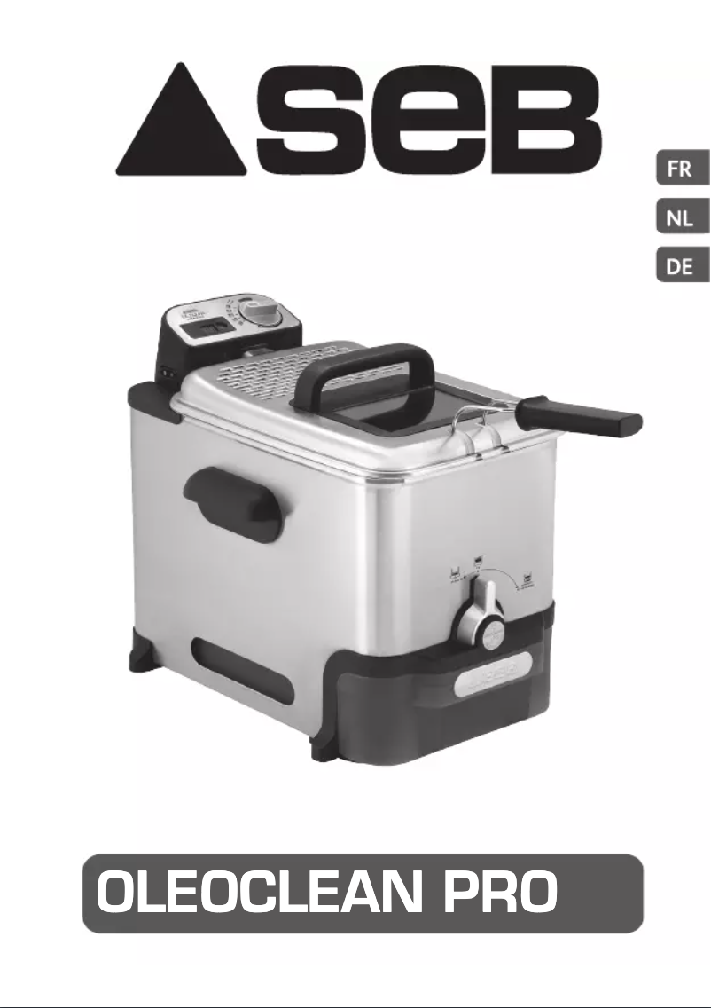 Page 1 de la notice Manuel utilisateur SEB Oleoclean Pro