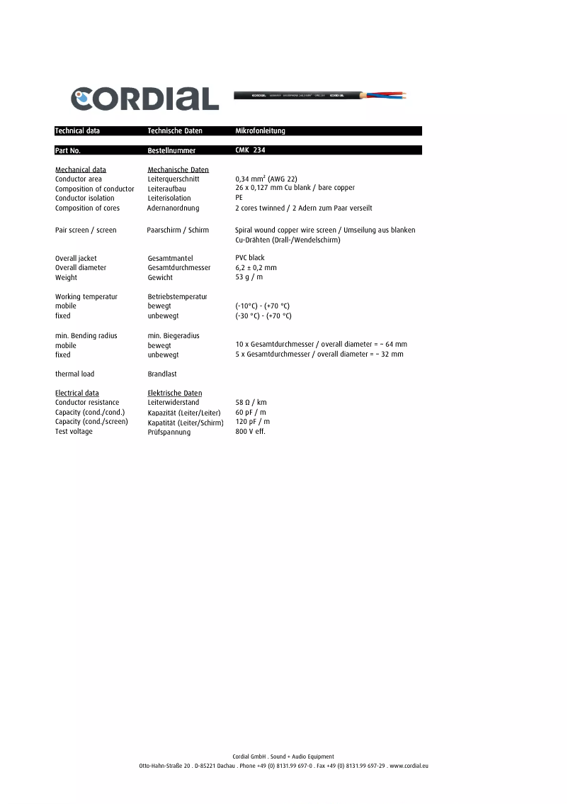 Image de la première page du manuel de l'appareil CMK 234