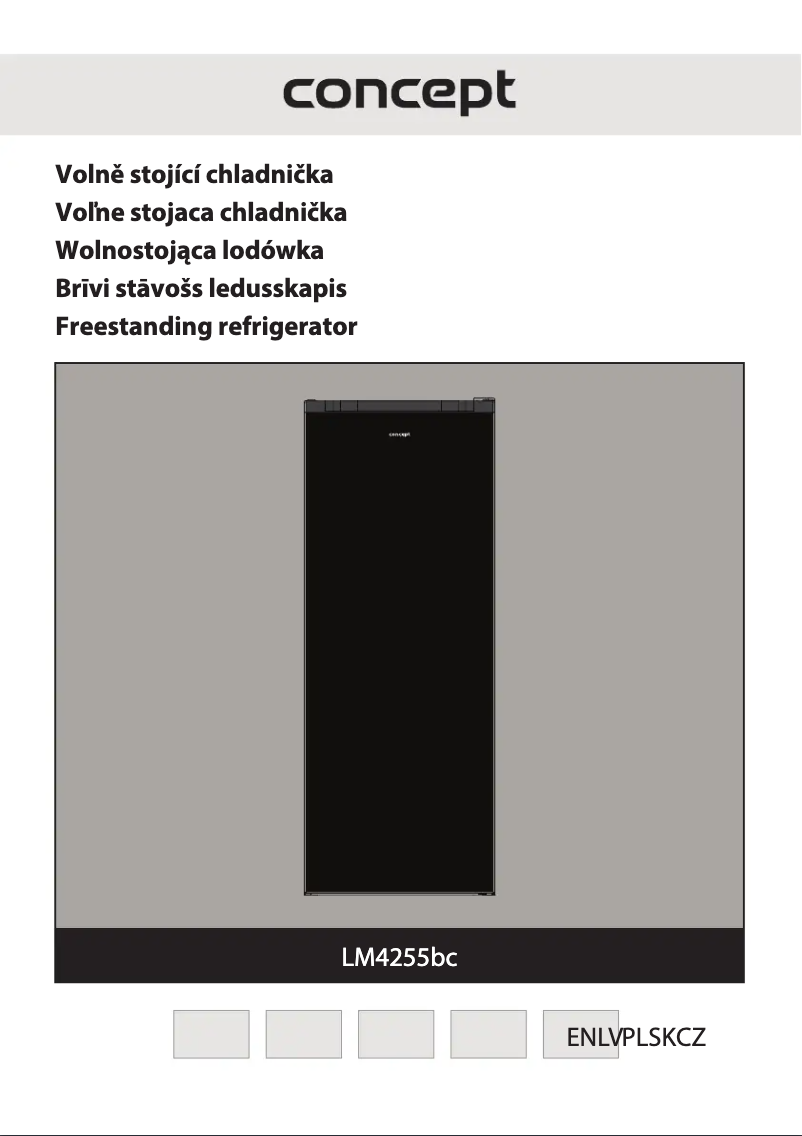 Page 1 de la notice Manuel utilisateur Concept LM4255bc