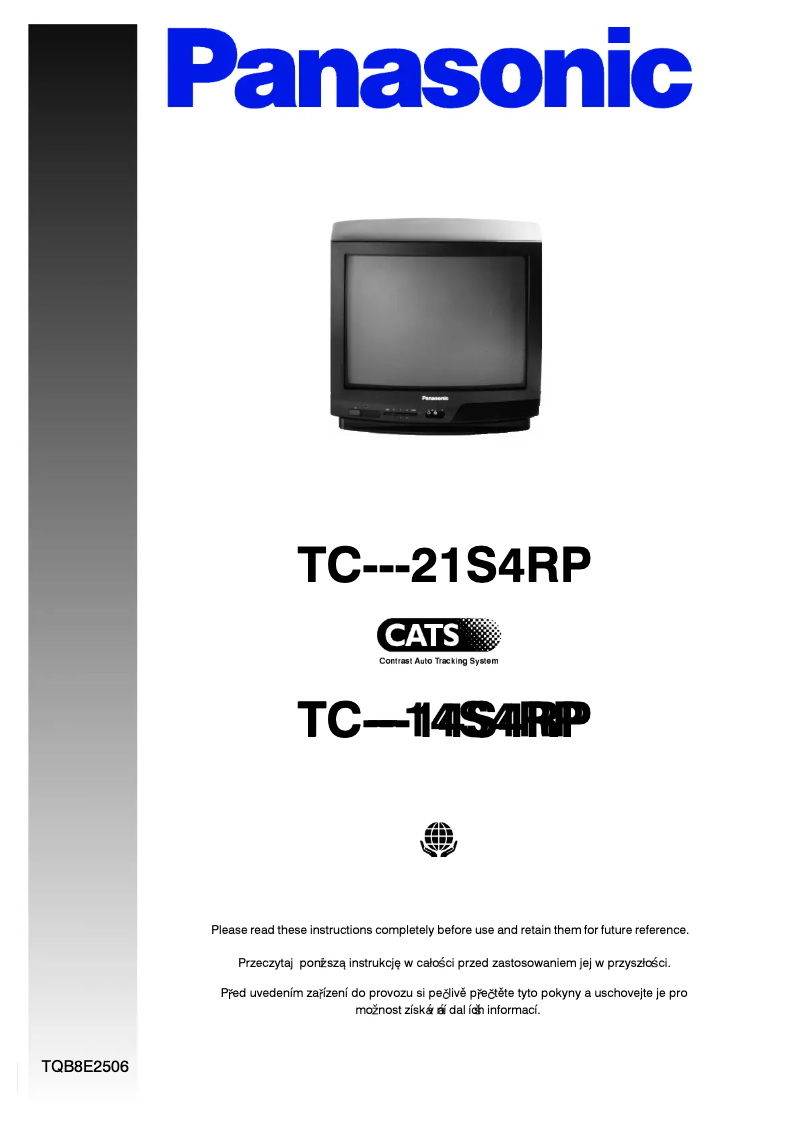 Página 1 del manual Manual de usuario Panasonic TC-21S4RP