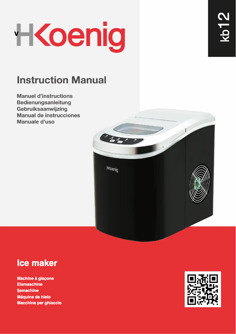 Image de la première page du manuel de l'appareil KB12