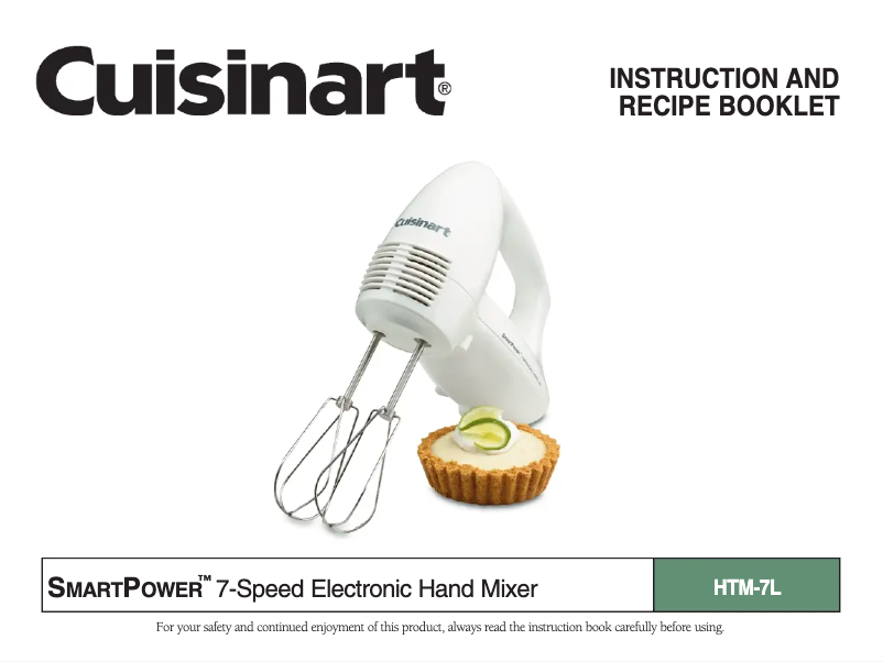 Imagen de la primera página del manual del dispositivo SmartPower HTM-7L