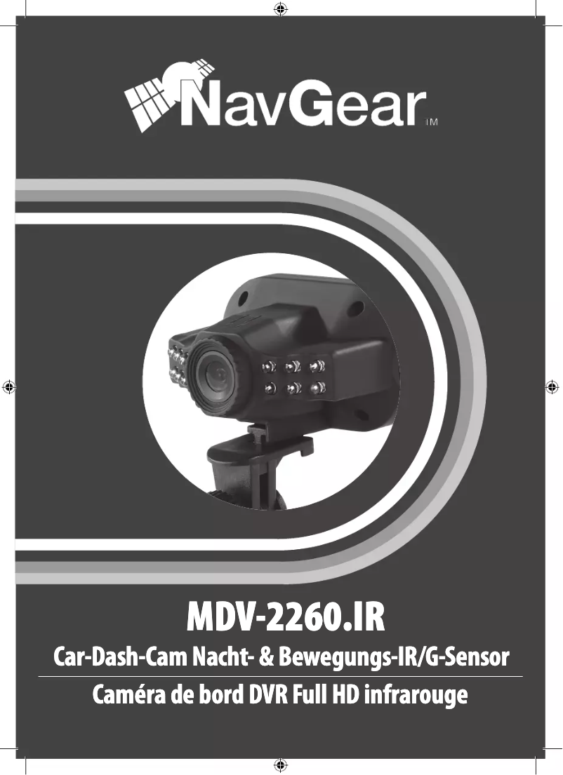 Page n°1 - Manuel utilisateur NavGear MDV-2260.IR