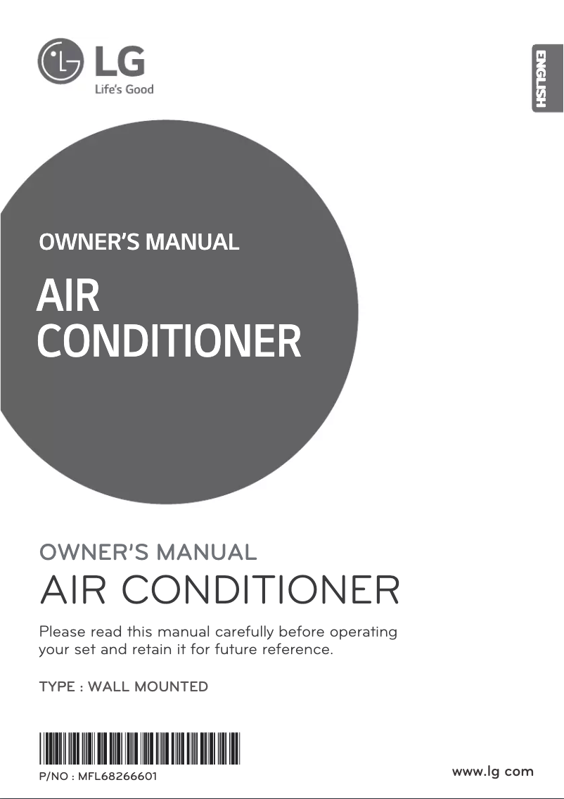 Página 1 del manual Manual de usuario LG TSNC126YDA1