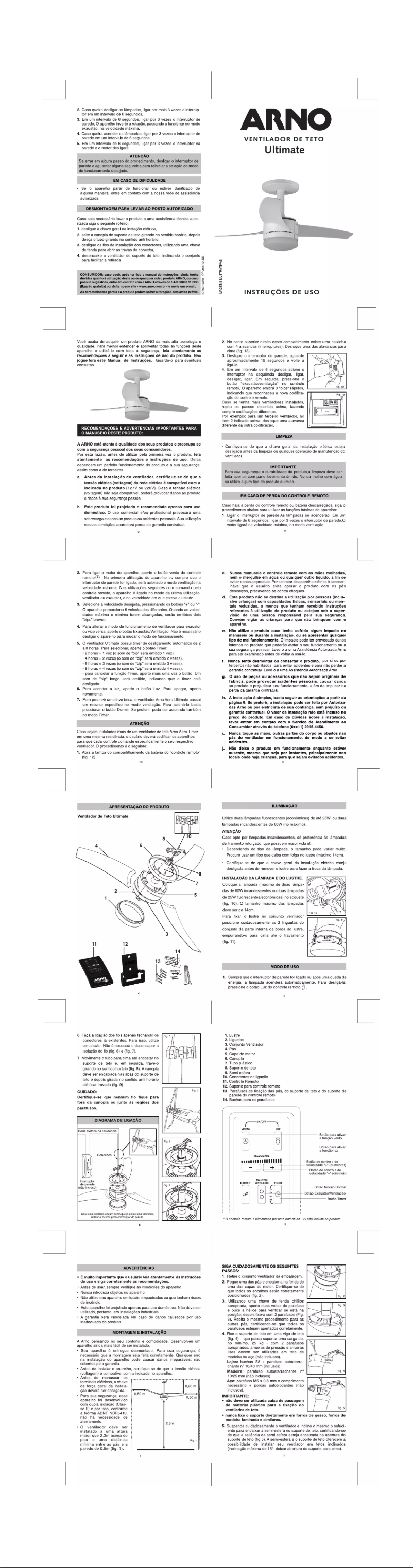 Image de la première page du manuel de l'appareil Ultimate