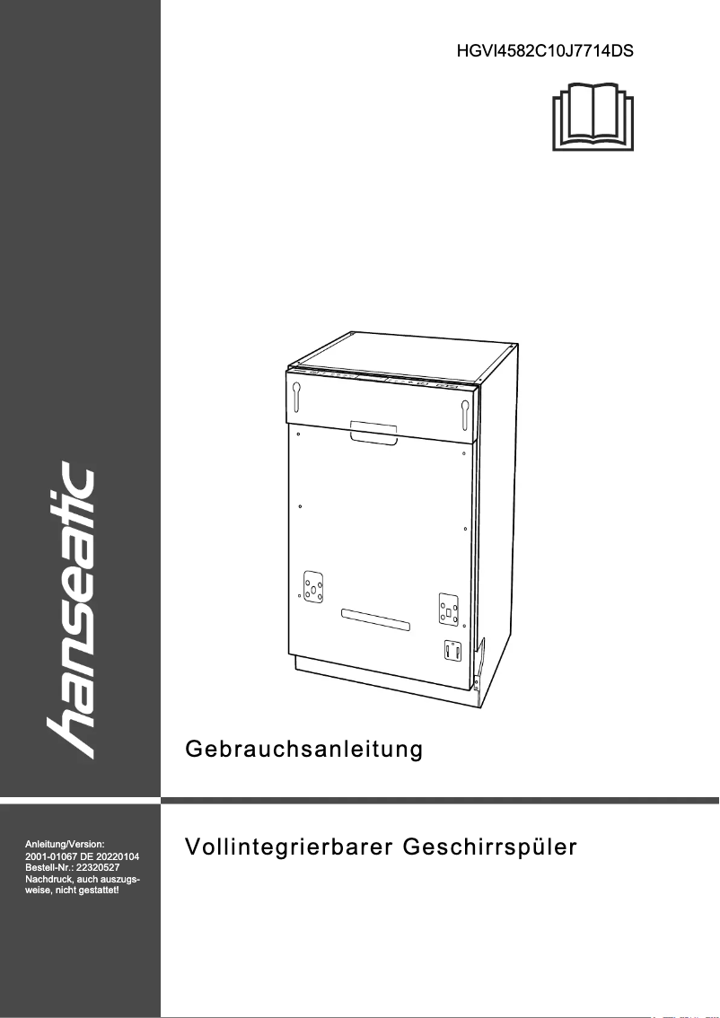 Page n°1 - Manuel utilisateur Hanseatic HGVI4582C10J7714DS
