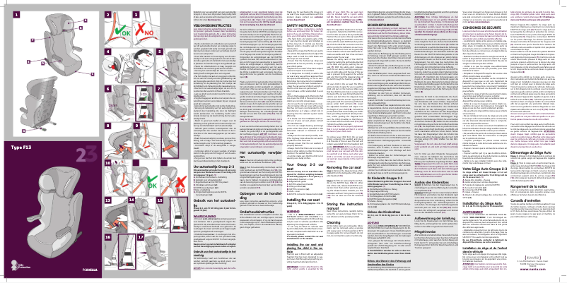Imagen de la primera página del manual del dispositivo Befix Easyfix Luxe