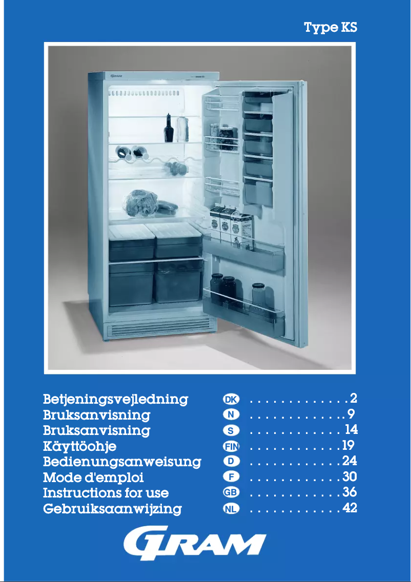 Page n°1 - Manuel utilisateur Gram KS360