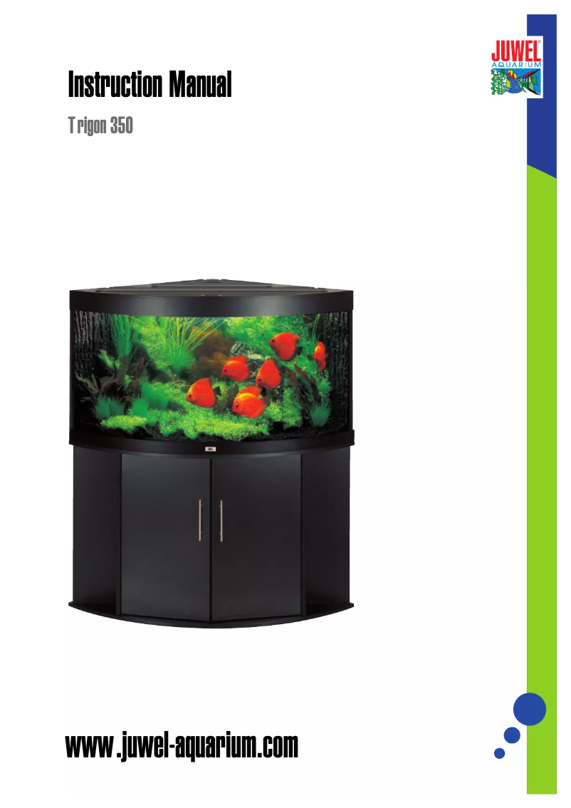 Page n°1 - Manuel utilisateur Juwel Trigon 350