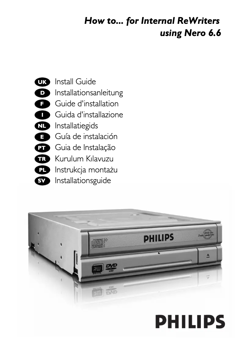 Page n°1 - Mode d'emploi Philips DVDR1648K