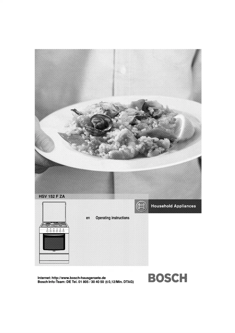 Page n°1 - Manuel utilisateur Bosch HSV152
