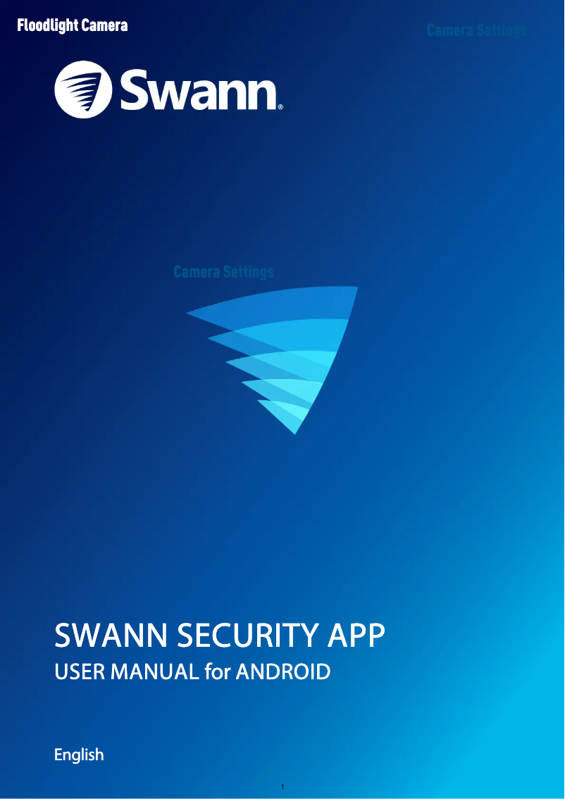 Image de la première page du manuel de l'appareil SWIFI-ALERTCAM