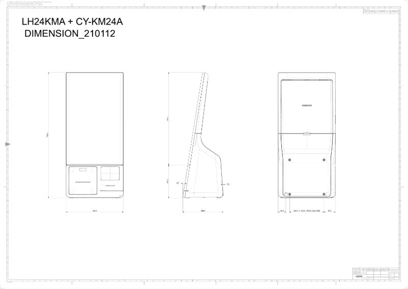 Image de la première page du manuel de l'appareil KM24A
