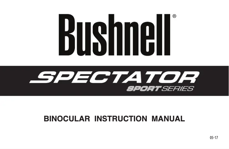 Image de la première page du manuel de l'appareil Spectator Sport 12x50