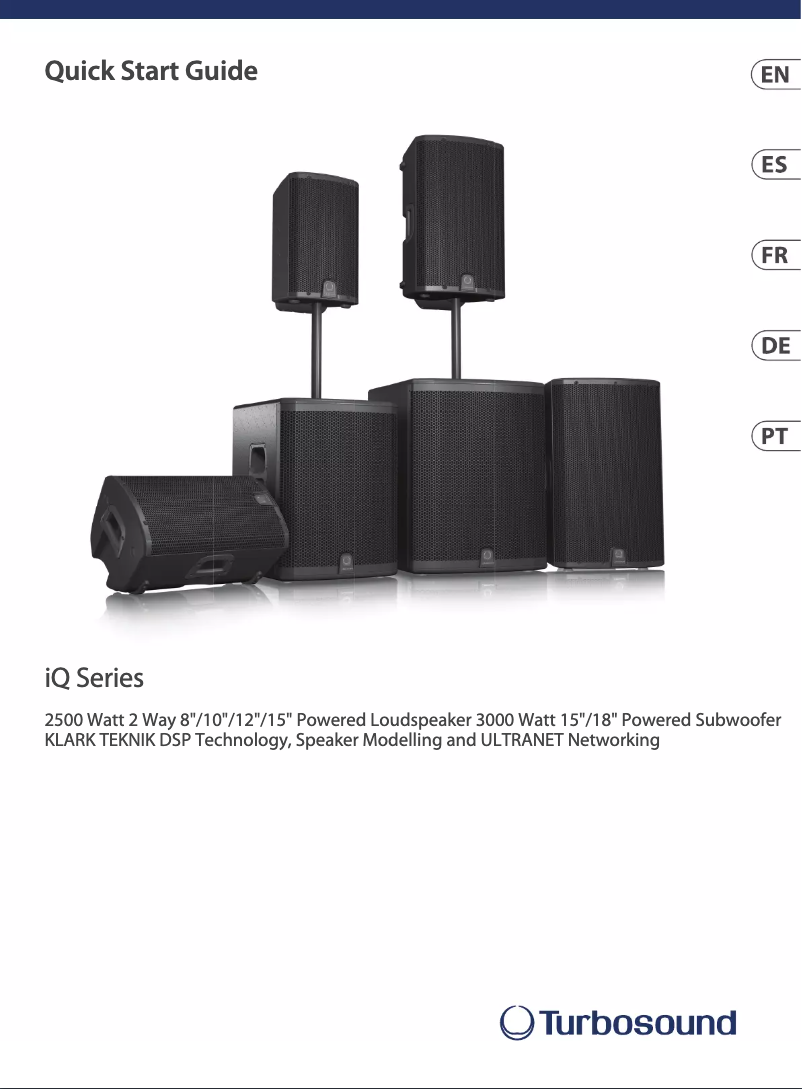 Image de la première page du manuel de l'appareil iQ10