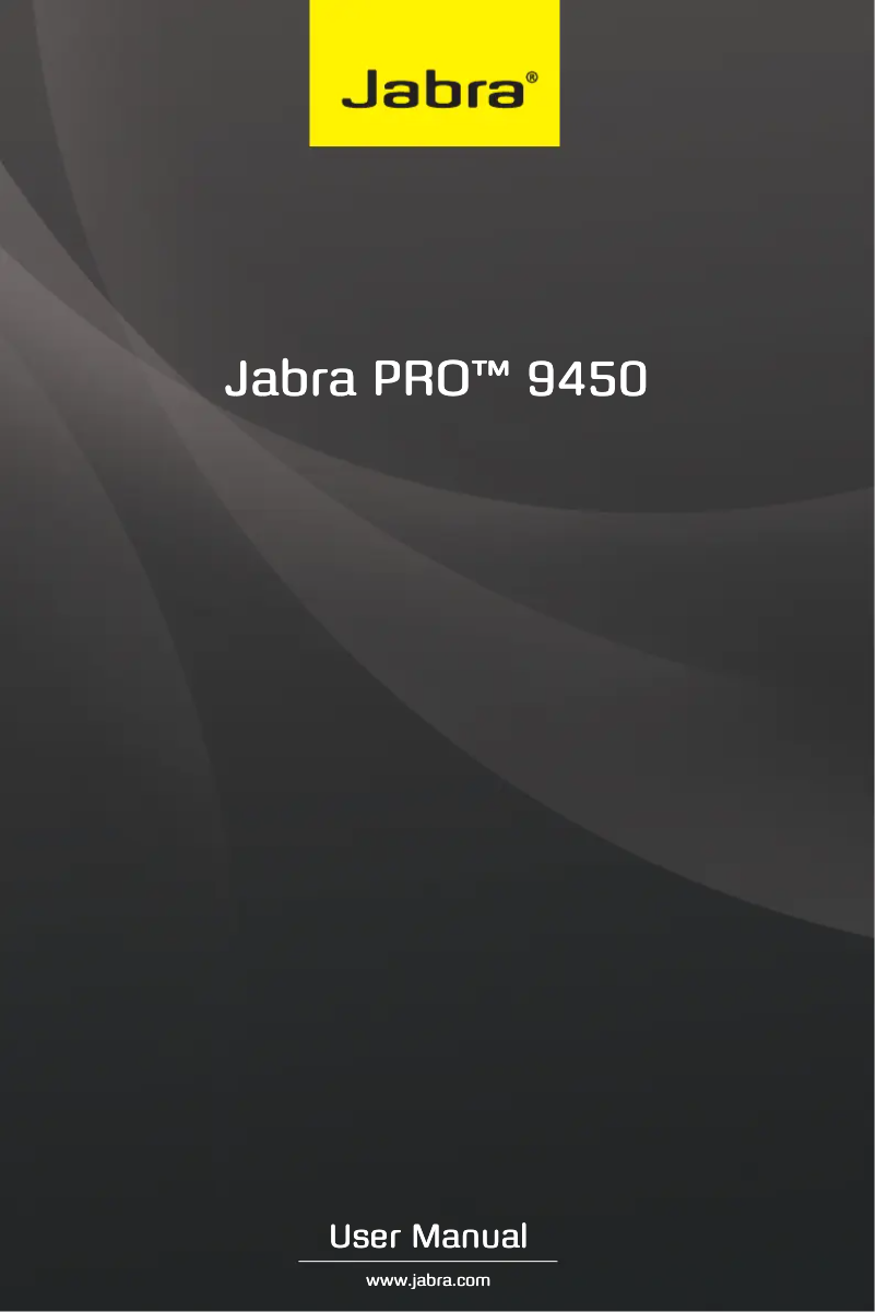 Página 1 del manual Manual de usuario Jabra PRO 9450 EMEA