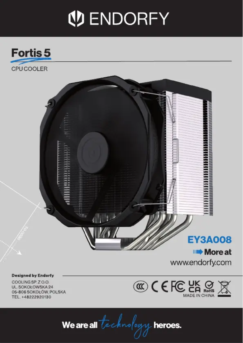 Image de la première page du manuel de l'appareil Fortis 5