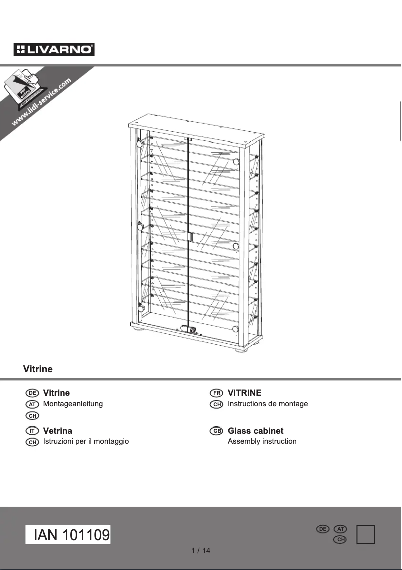 Image de la première page du manuel de l'appareil IAN 101109