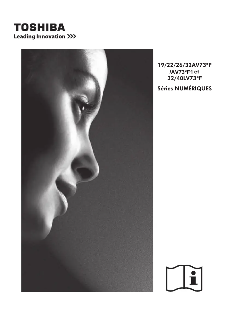 Page n°1 - Manuel utilisateur Toshiba 26AV733F