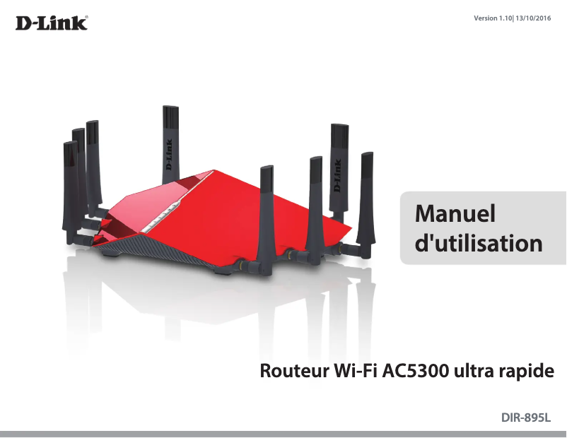 Page n°1 - Manuel utilisateur D-Link DIR-895L